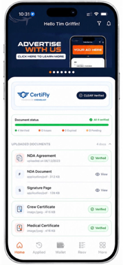 CrewBlast OS Onboarding Technology