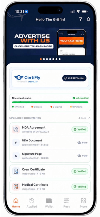 CrewBlast OS Onboarding Technology