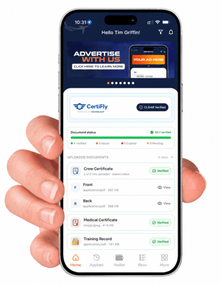 CrewBlast OS with CertiFly Technology