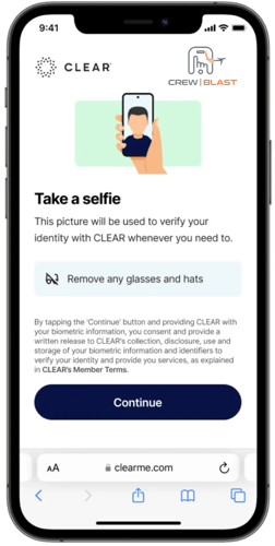 CrewBlast and CLEAR Partnership