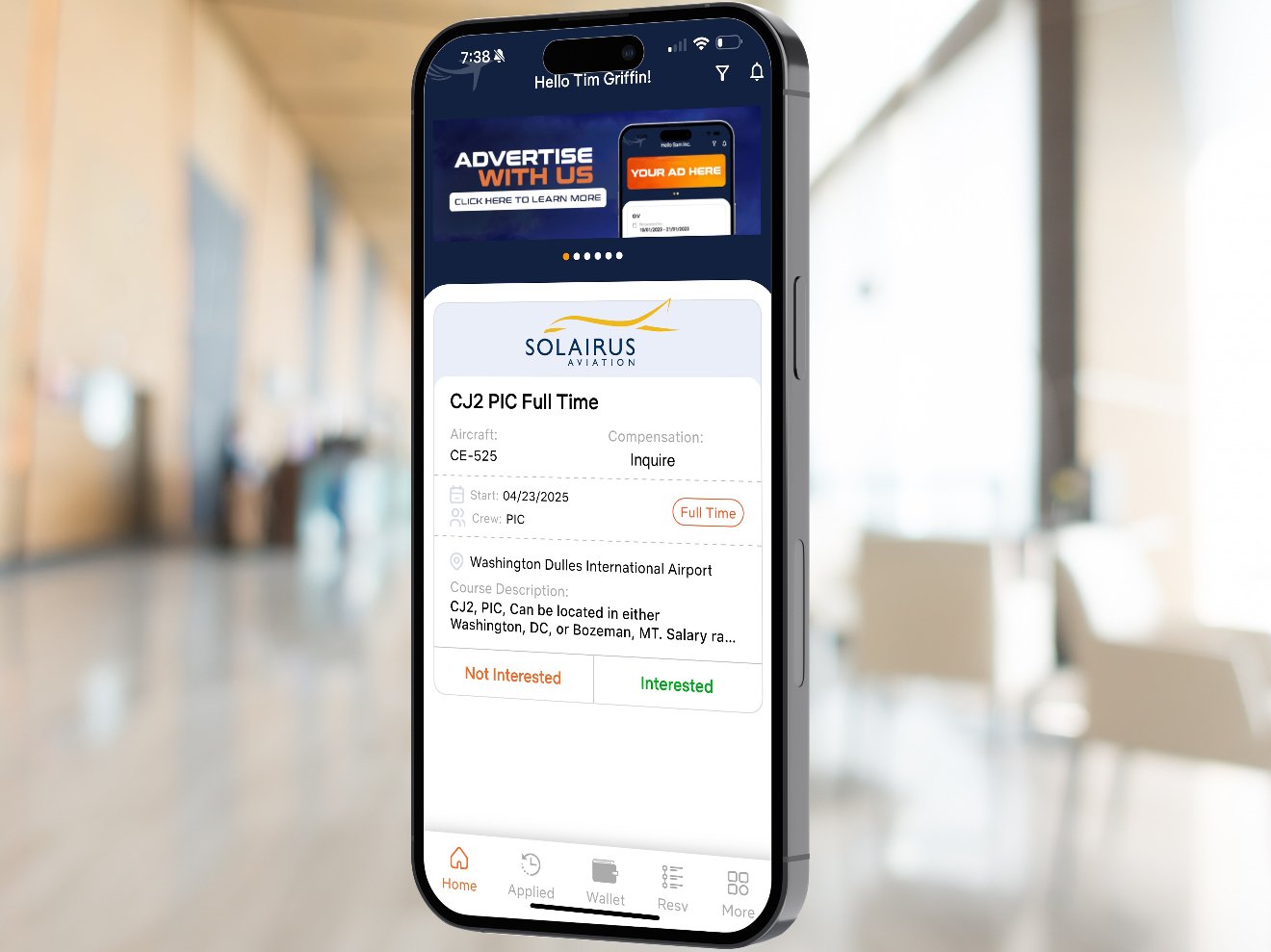 Corporate Aviation Staffing | Contract and Full Time